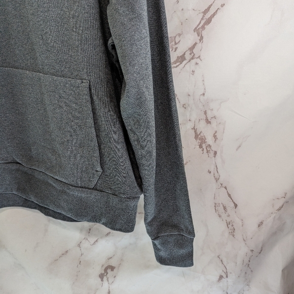 Everlane Hoodie Mens Grey The Track Sweatshirt Pullover Uniform Heathered - Picture 6 of 12